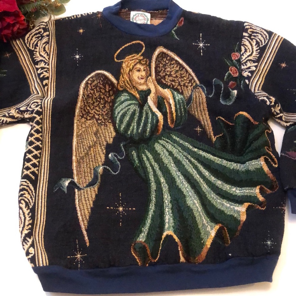 Sugar Street Weavers Angel Sweater Sugar Street Sweater Angel Christmas